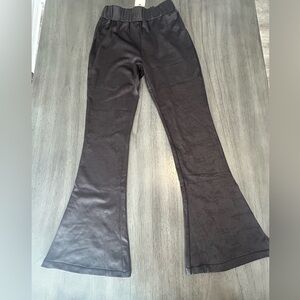 NWT Dance & Marvel Faux Leather Flare Pants - S